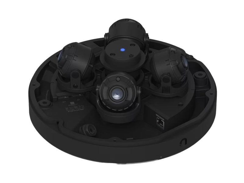Ubiquiti Camera AI Multi Sensor 4 Black, All-Weather 32MP Security Camera UVC-AI-MS-4-B