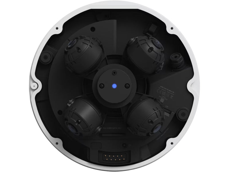 Ubiquiti Camera AI Multi Sensor 4 White, All-Weather 32MP Security Camera UVC-AI-MS-4-W