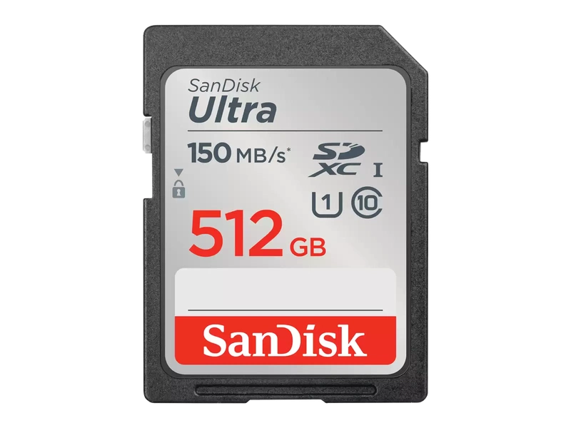 SanDisk 512GB Ultra SDHC and SDXC UHS-I Memory Card