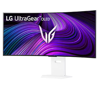 LG 39GX90SA-W 39" WQHD OLED 240Hz Curved Smart Gaming Monitor