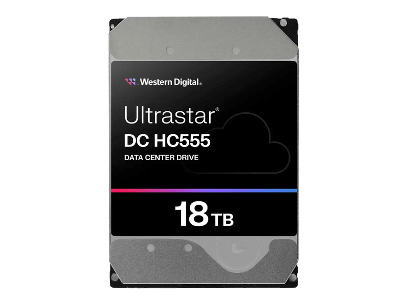 WD Ultrastar 18TB 3.5" SAS HC555 Data Center HDD Storage