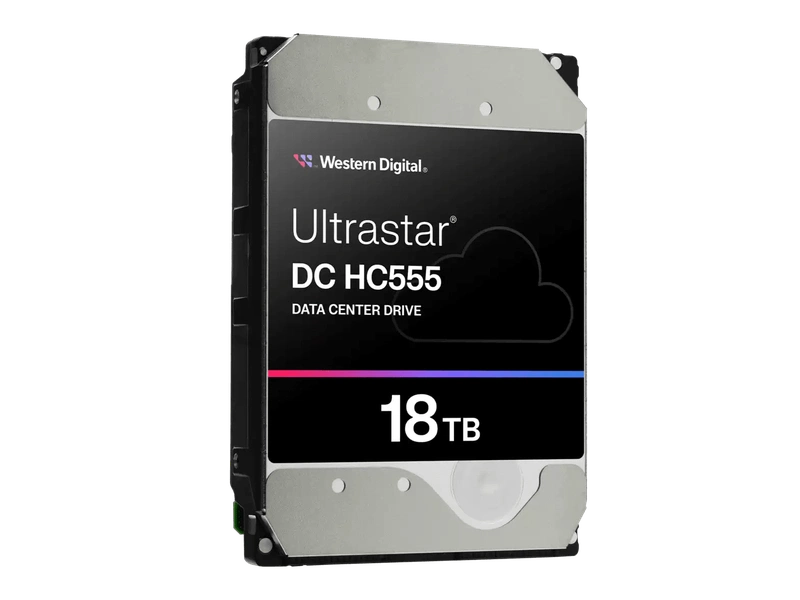 WD Ultrastar 18TB 3.5" SAS HC555 Data Center HDD Storage