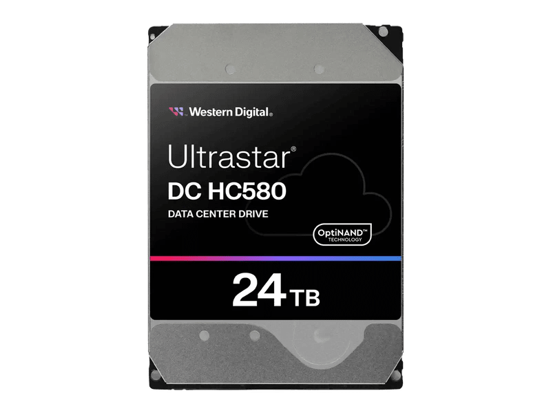 WD Ultrastar DC HC580 24TB 3.5" SAS SE Data Center Hard Drive 0F62802