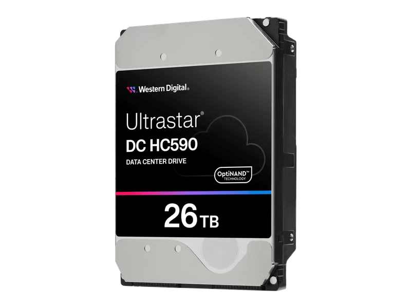 WD Ultrastar DC HC590 Data Center Hard Drive - 26TB 3.5" SATA 512MB 7200RPM WUH722626ALE6L4