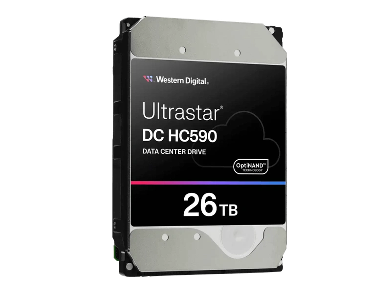 WD Ultrastar DC HC590 Data Center Hard Drive - 26TB 3.5" SATA 512MB 7200RPM WUH722626ALE6L4