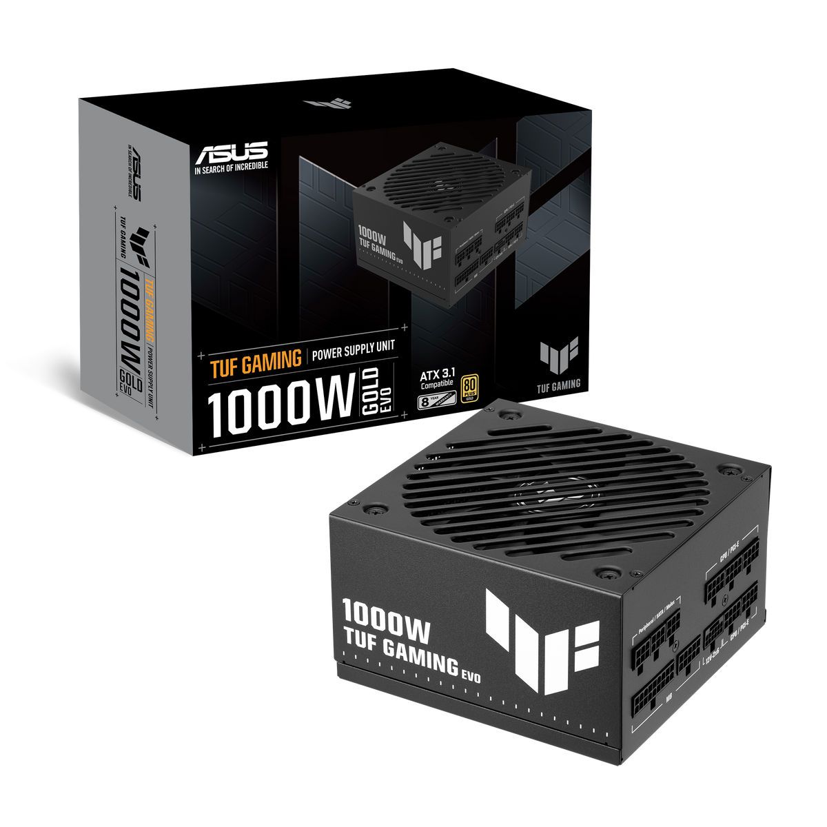 ASUS TUF Gaming 1000W Gold EVO Fully Modular ATX Power Supply TUF-GAMING-1000G-EVO