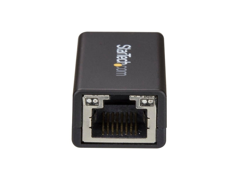 StarTech USB-C 3.0 to GbE Adapter, TB3 Compatible, Black, 2Yr