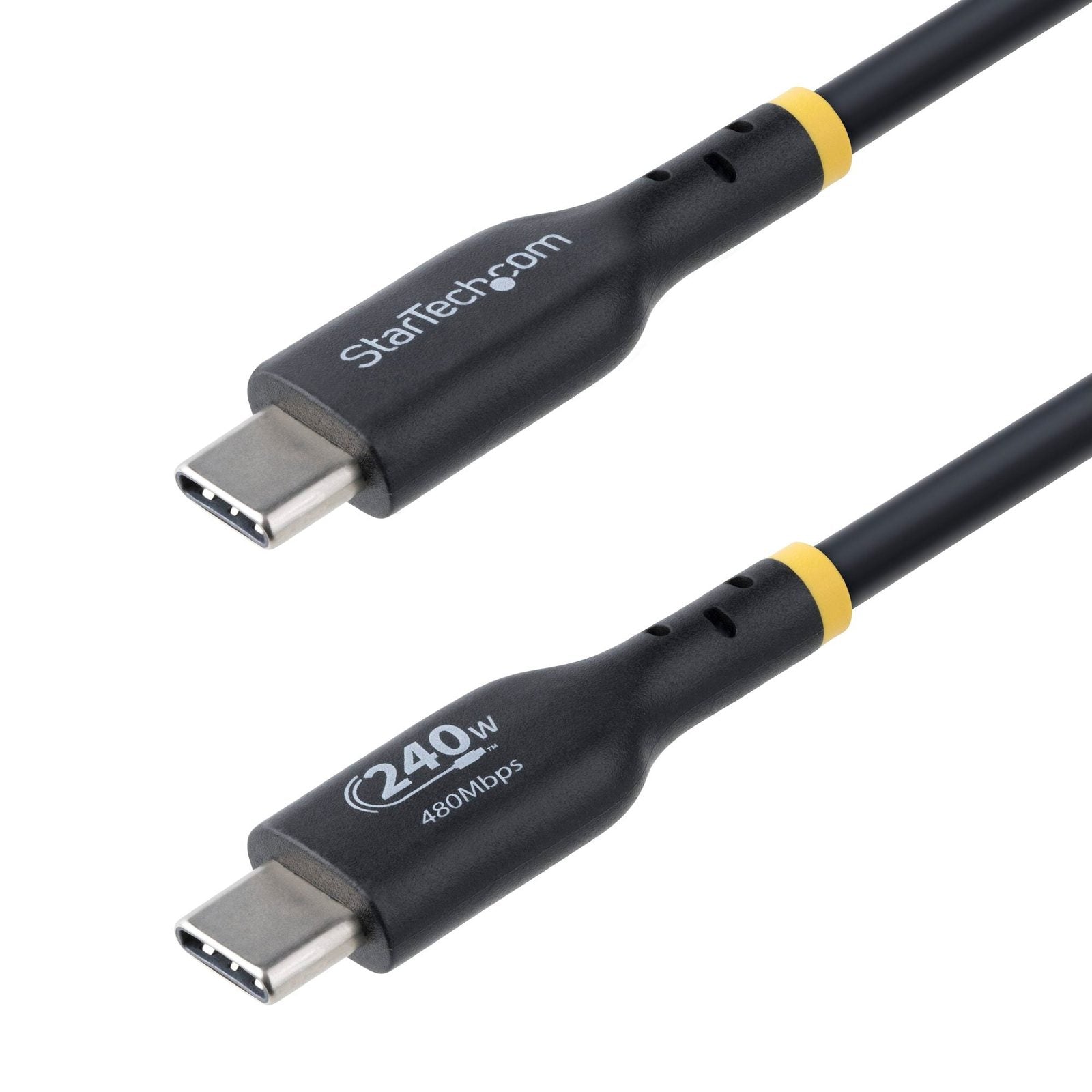 StarTech 2M USB-C 240W Charging Cable, USB-If Certified, LTW
