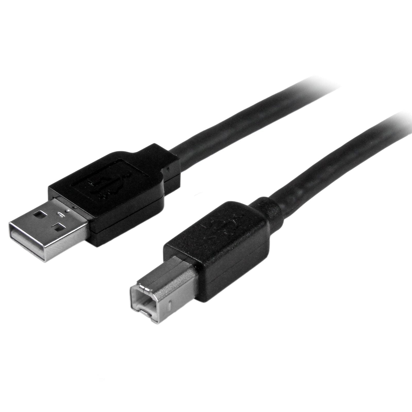 StarTech Active USB 2.0 A to B Cable - M/M - 15M USB Cable 2Yr