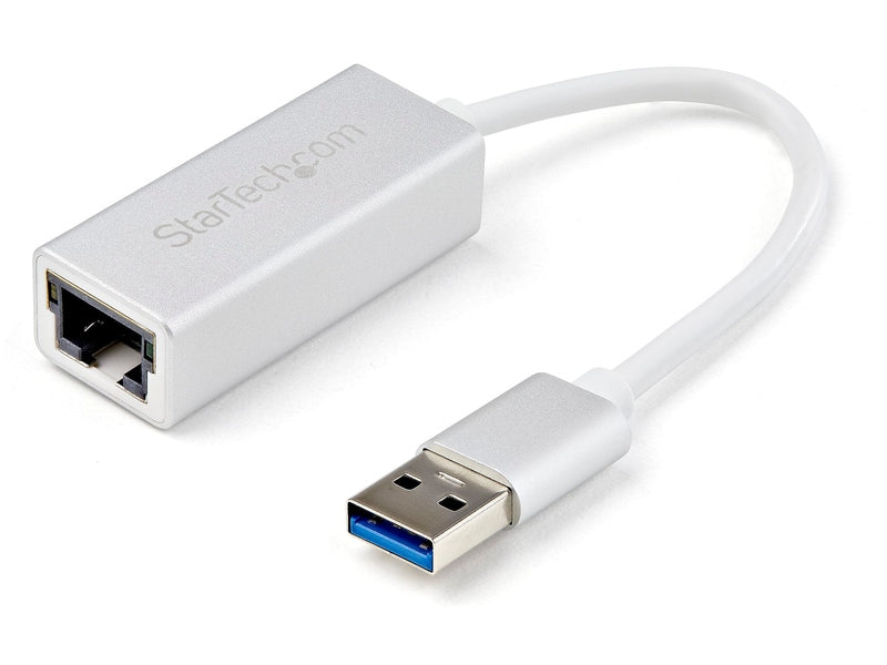 StarTech USB 3.0 to GbE Adapter, Aluminum, Silver, 2Yr