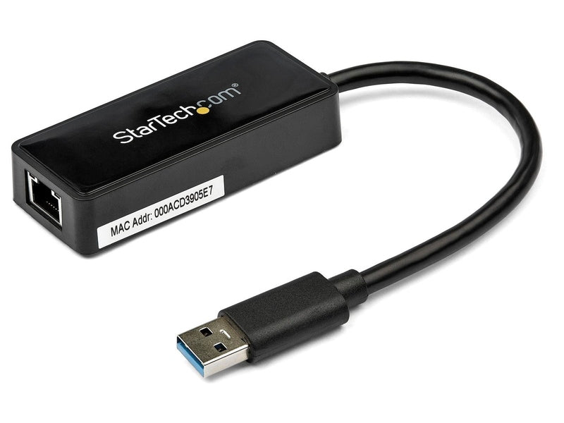 StarTech USB 3.0 to GbE NIC Network Adapter W/USB Port 2Yr