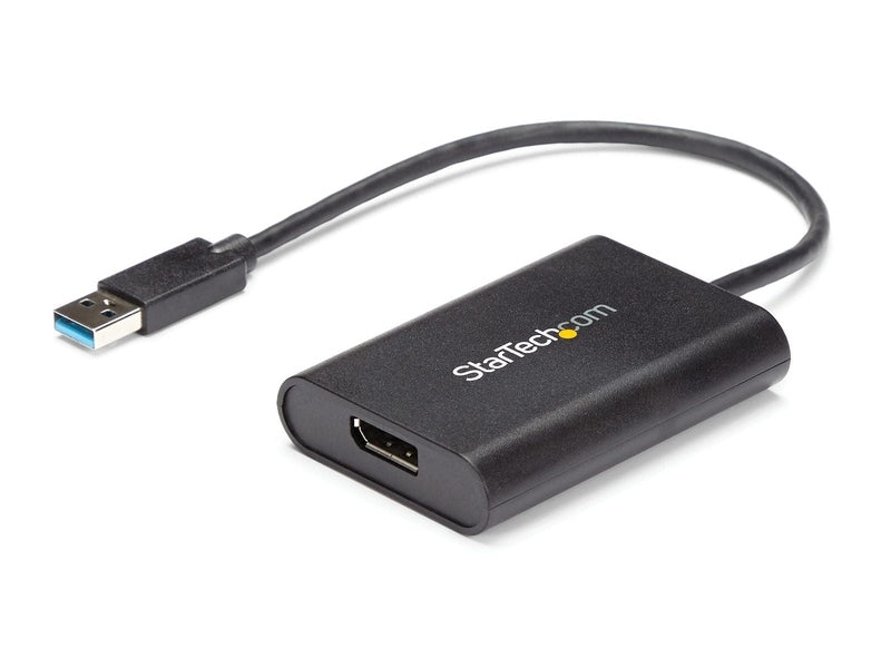 StarTech USB 3.0 to DP Adapter, 4K, USB Power, Windows Compatibility, 3Yr