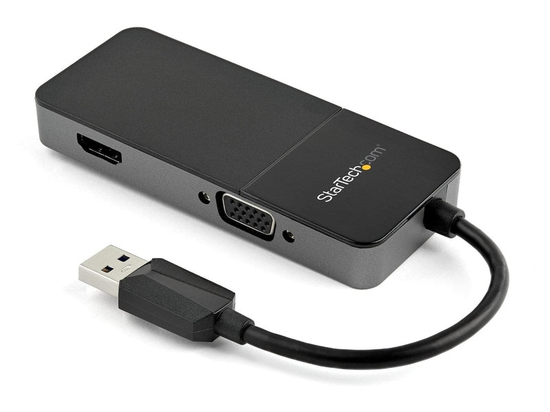 StarTech USB 3.0 to HDMI, VGA Adapter, 4K, 3Yr