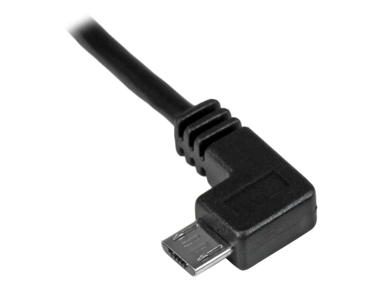 StarTech 2M USB2.0 A to Micro USB2.0 B, M/M, Left Angle, LTW