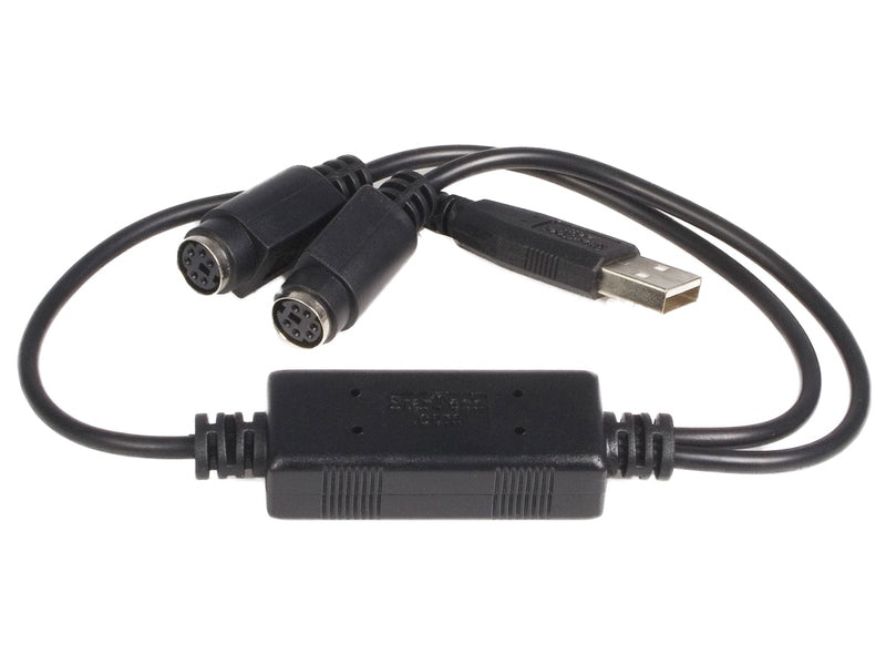 StarTech USB to Ps/2 Adapter - Keyboard And Mouse - Keyboard Adapter 2Yr