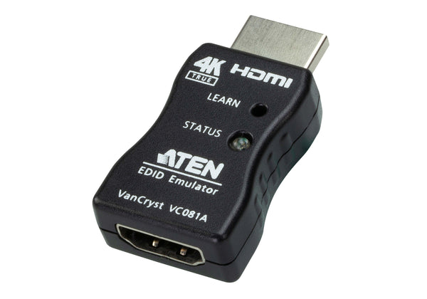 Aten VC081A True 4K HDMI EDID Emulator Adapter. Powered by HDMI Source