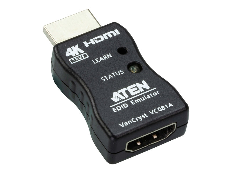 Aten VC081A True 4K HDMI EDID Emulator Adapter. Powered by HDMI Source
