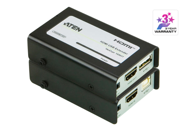 Aten VanCryst HDMI USB Extender Over Cat5 - Up to 1080p@40m; 1080i@60m