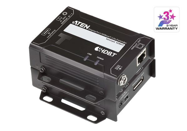 Aten HDBaseT DisplayPort -Lite Extender 1080p@70m, 4K@40m