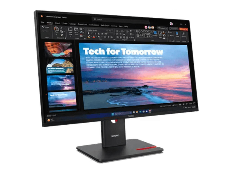 Lenovo ThinkVision T27QD-40 27" QHD IPS 120Hz USB-C Docking Monitor 64AAGAR2AU