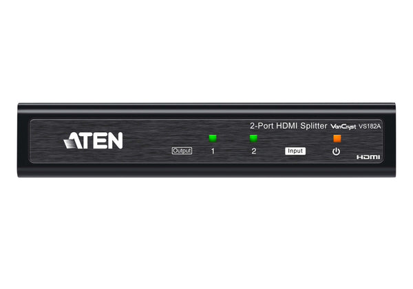 Aten Video Splitter 2 Port HDMI 4K Splitter 340MHz, Ultra HD 4kx2k & 1080p Full HD