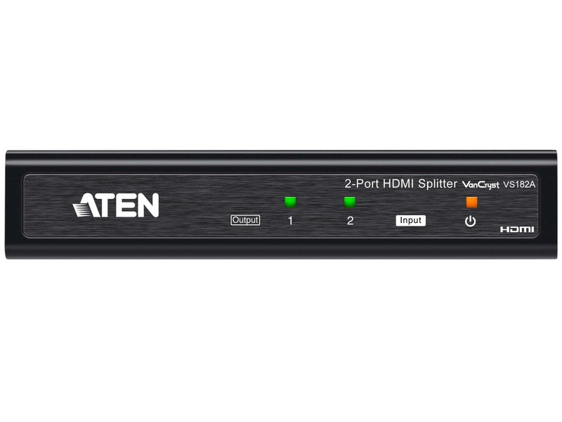 Aten Video Splitter 2 Port HDMI 4K Splitter 340MHz, Ultra HD 4kx2k & 1080p Full HD