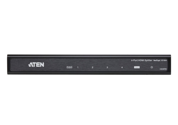 Aten Video Splitter 4 Port HDMI 4K Splitter, HDCP 1.4