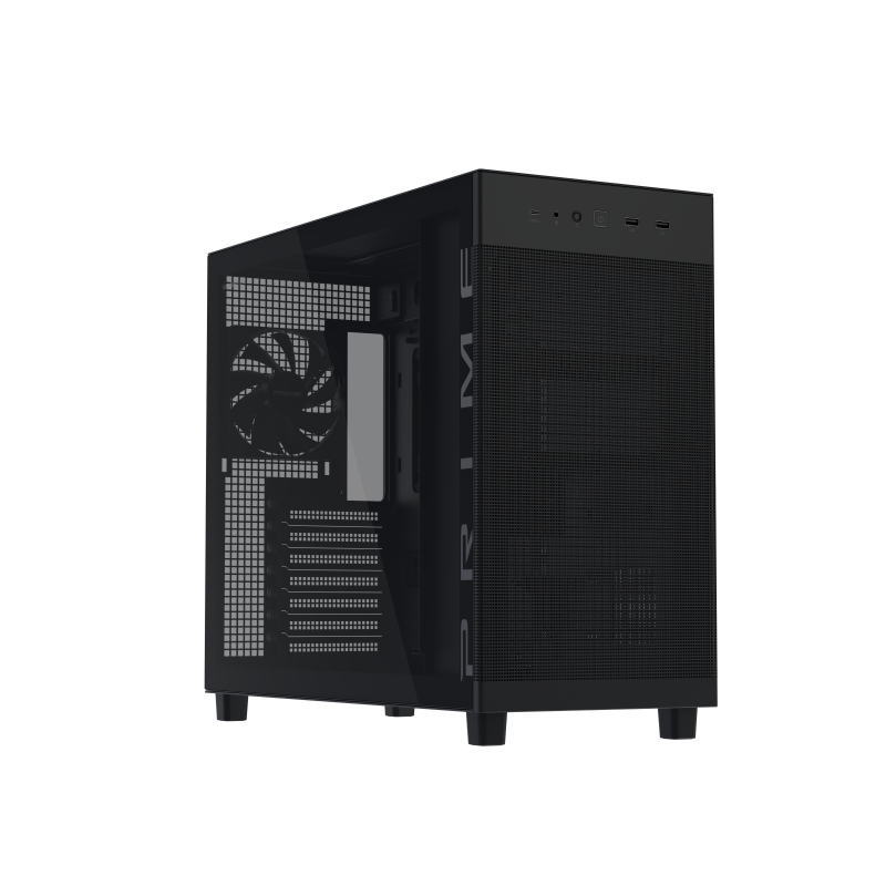 ASUS Prime AP303 Tempered Glass Black ATX PC Case PRIME AP303 TG BLACK