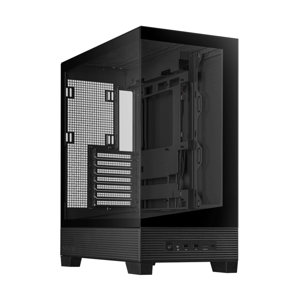 ASUS A31 Black ATX Tempered Glass Mid-Tower PC Case