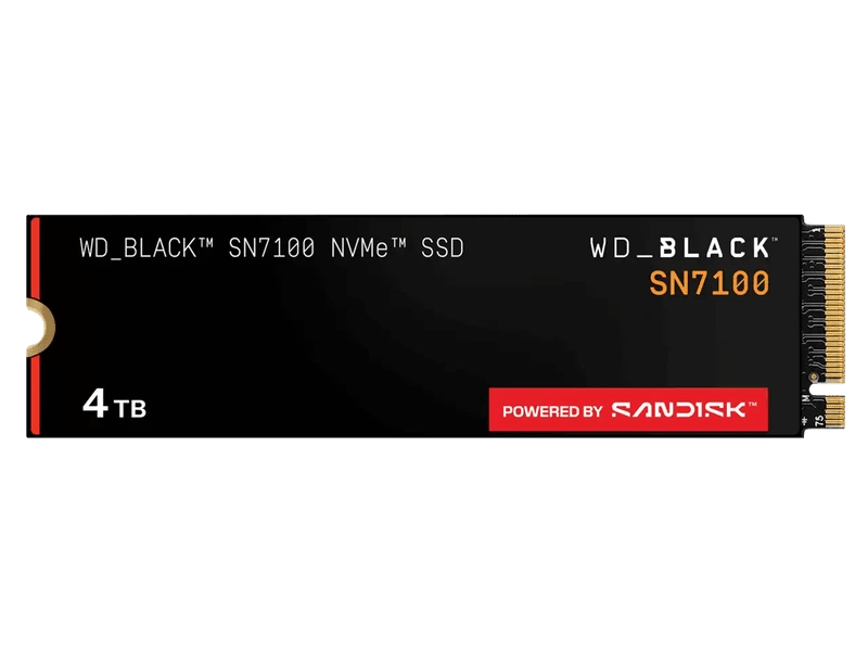 WD Black SN7100 4TB PCIe 4.0 NVMe M.2 SSD