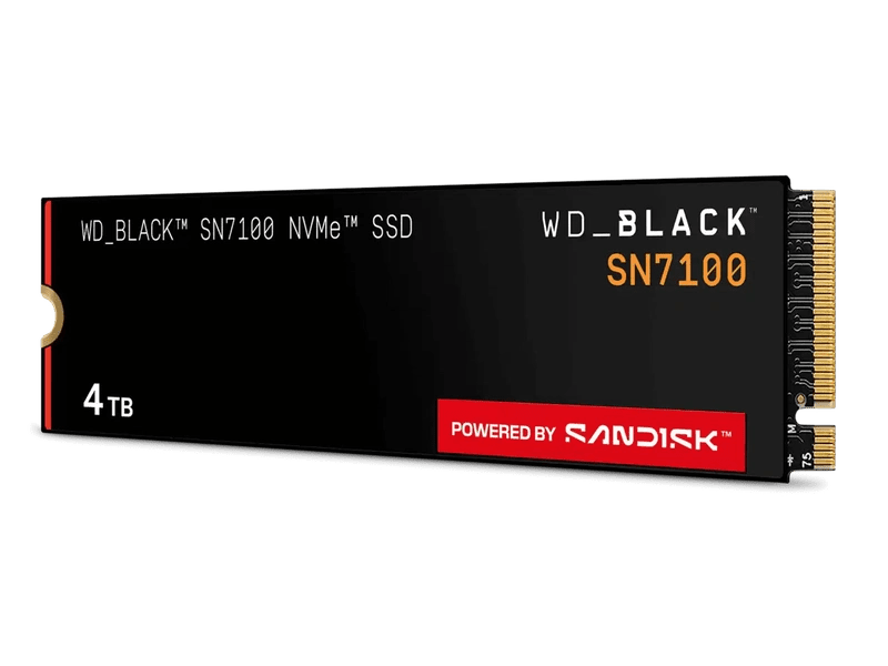 WD Black SN7100 4TB PCIe 4.0 NVMe M.2 SSD