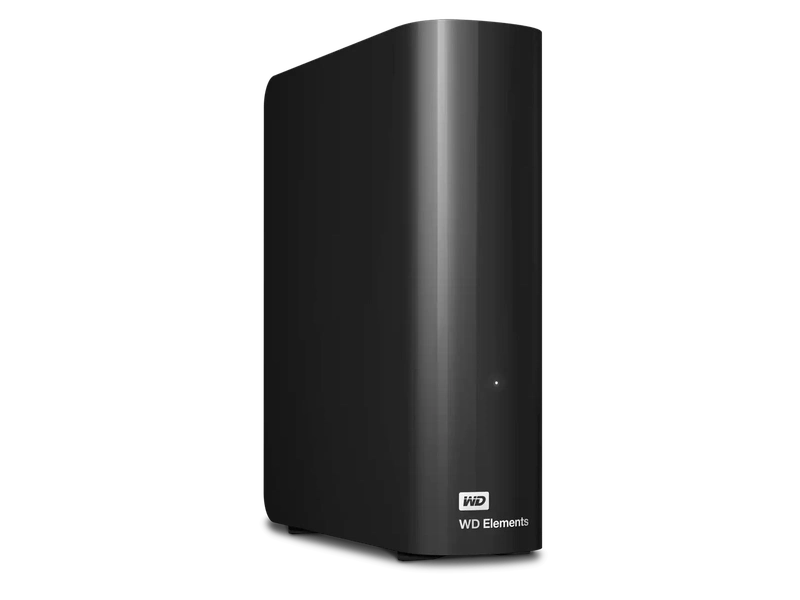 WD Elements Desktop 22TB USB 3.0 3.5" External Hard Drive - Black Plug & Play Formatted NTFS