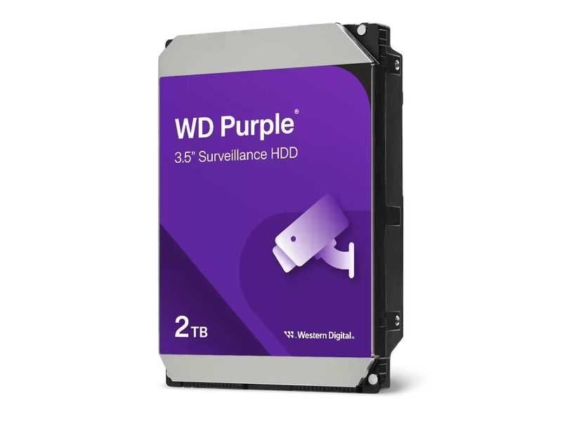 WD 2TB Purple Surveillance Hard Drive WD23PURZ