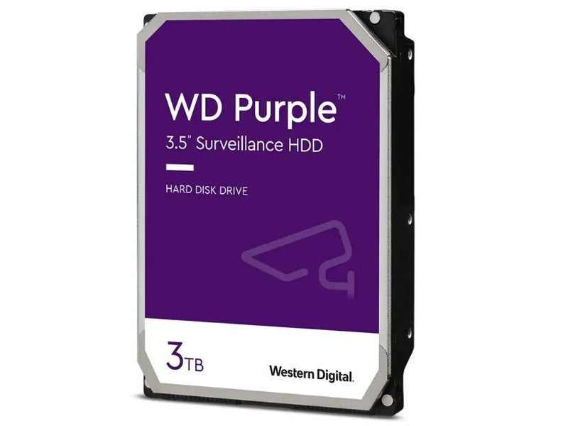 WD Purple 3TB 3.5" Surveillance HDD SATA 5400RPM