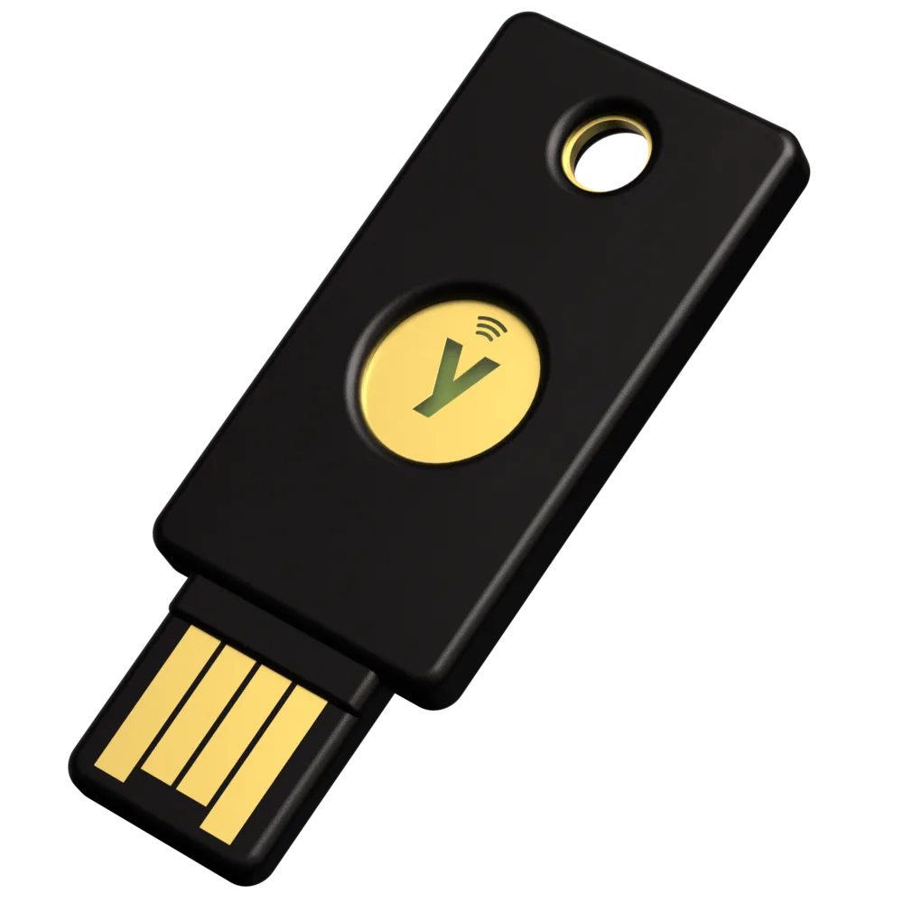 Yubico YubiKey 5 NFC FIPS 140-3 USB-A Security Key – FIDO2, 2FA/MFA - 5060408466162
