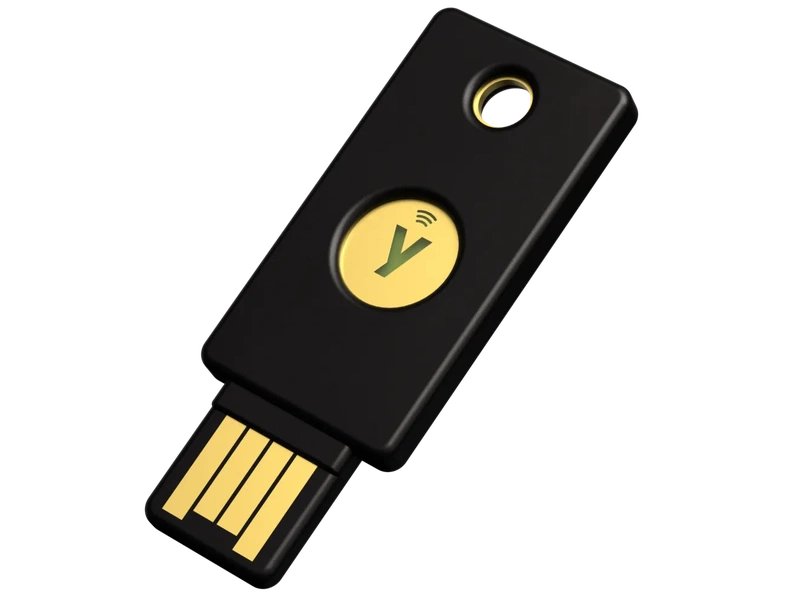 Yubico YubiKey 5 NFC FIPS 140-3 USB-A Security Key – FIDO2, 2FA/MFA - 5060408466162
