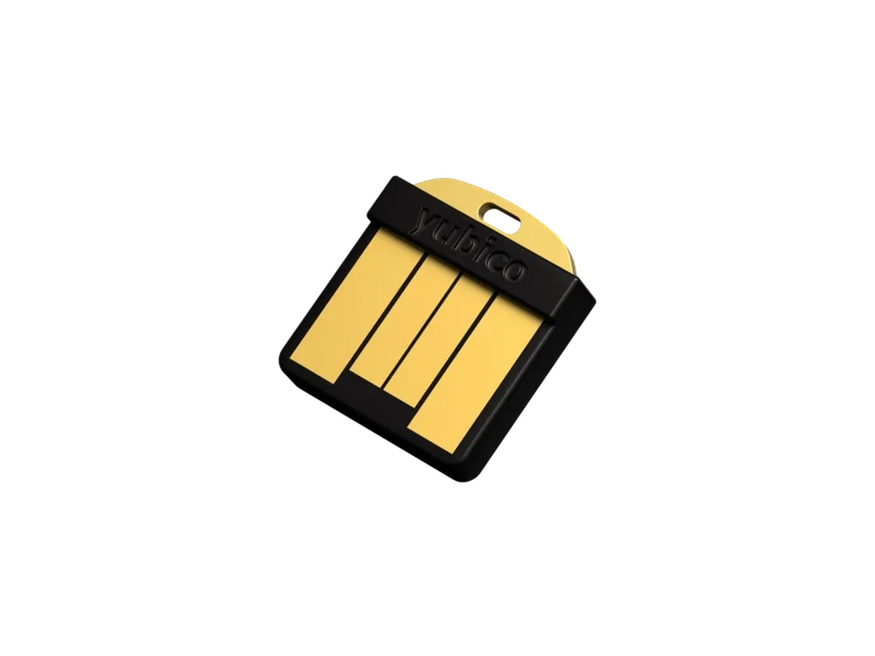 Yubico YubiKey 5 Nano FIPS 140-3 USB-A Security Key No NFC – FIDO2, 2FA/MFA - 5060408466247