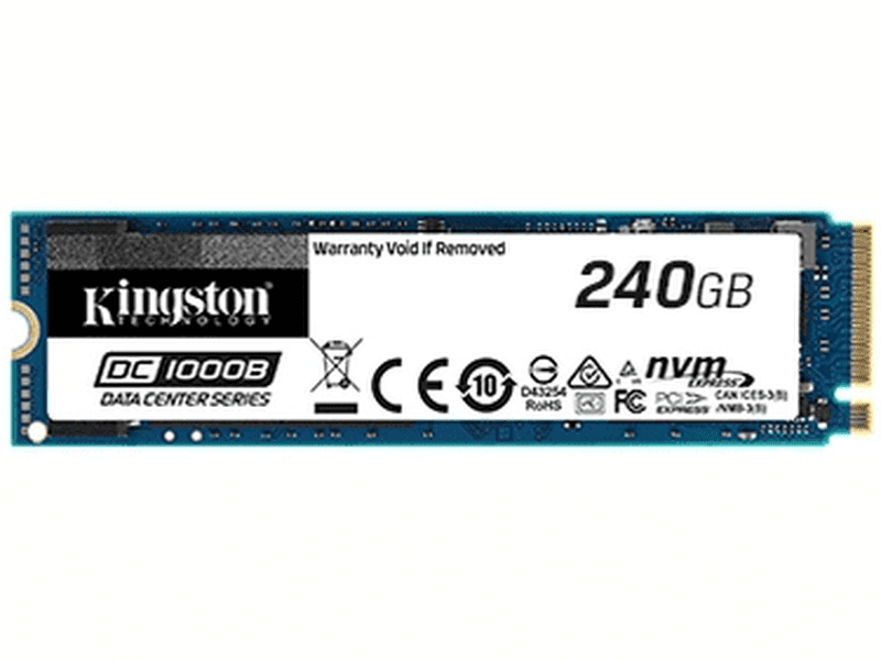 Kingston 240GB DC1000B M.2 2280 Enterprise NVMe SSD