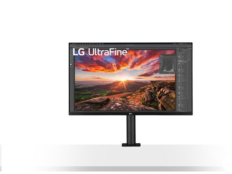 LG 32UN880-B 32" UHD IPS Monitor with with Ergo Stand & USB-C