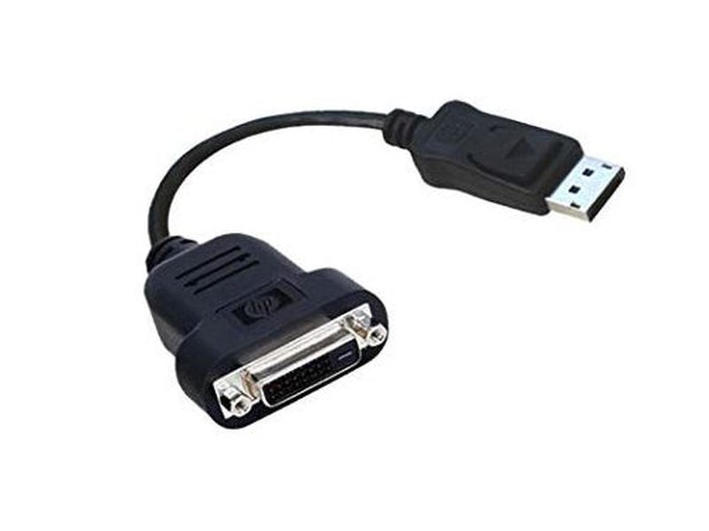 HP DisplayPort Male to DVI-D Female Adapter