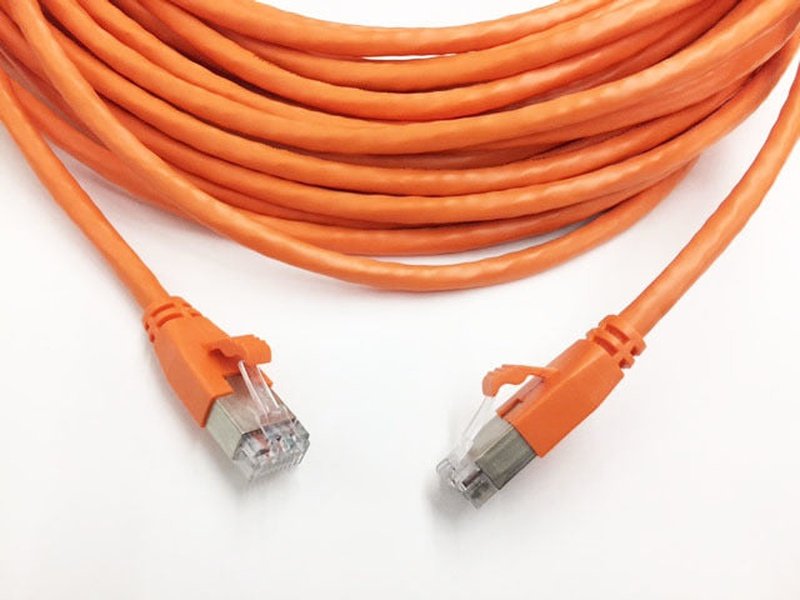 AMP Krone 15M CAT6 Orange Ethernet Cable