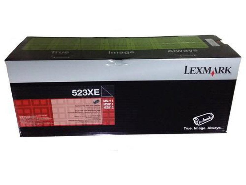 Lexmark 523XE BLACK EXTRA HIGH YIELD TONER CART 45K FOR MS811 MS812