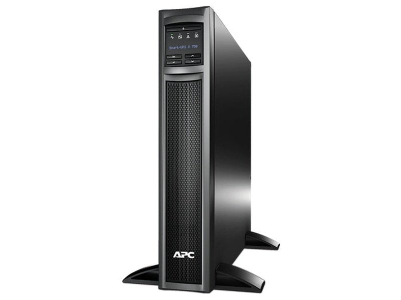 APC SMART UPS SMX , 750VA, IEC 8 , EXT BATT 0/10 , SMART SLOT, LCD, 2U RACK/TWR, 3YR