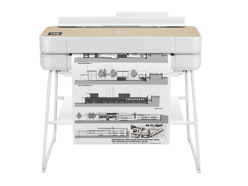 HP DesignJet Studio 24" Printer Wood