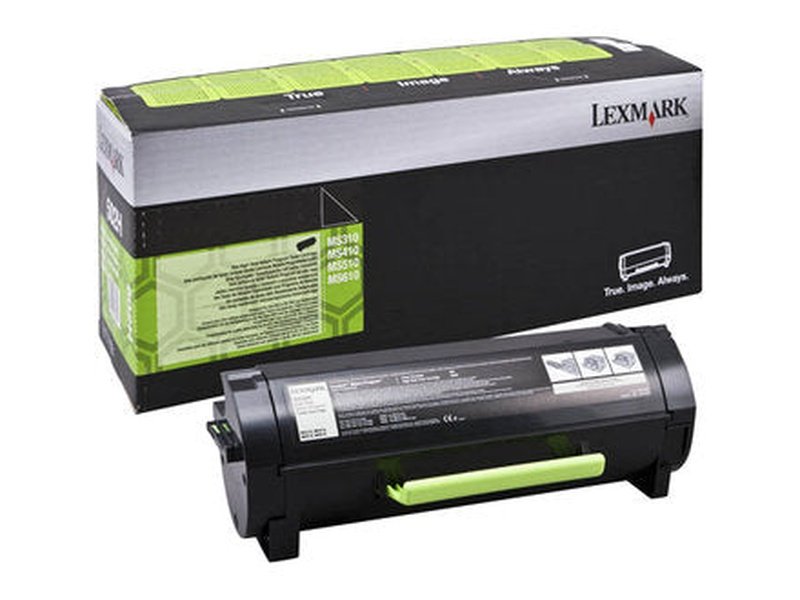 Lexmark 60F3H0E BLACK HIGH YIELD 10K BLACK TONER FOR MX310 MX410 MX511 MX611