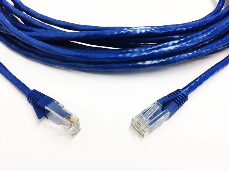 ADC Krone 10M CAT6 RJ45 Patch Cord Blue Bag of 2