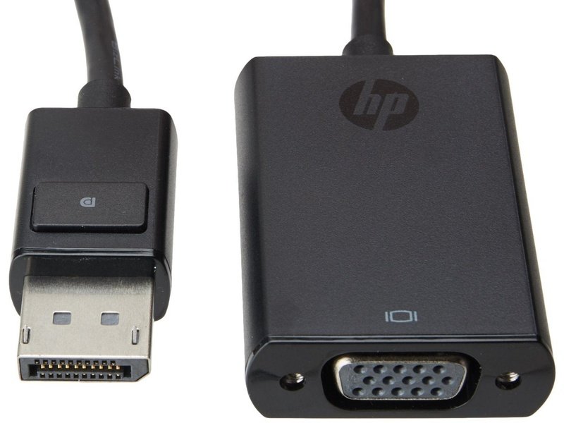 HP DisplayPort To VGA Adapter