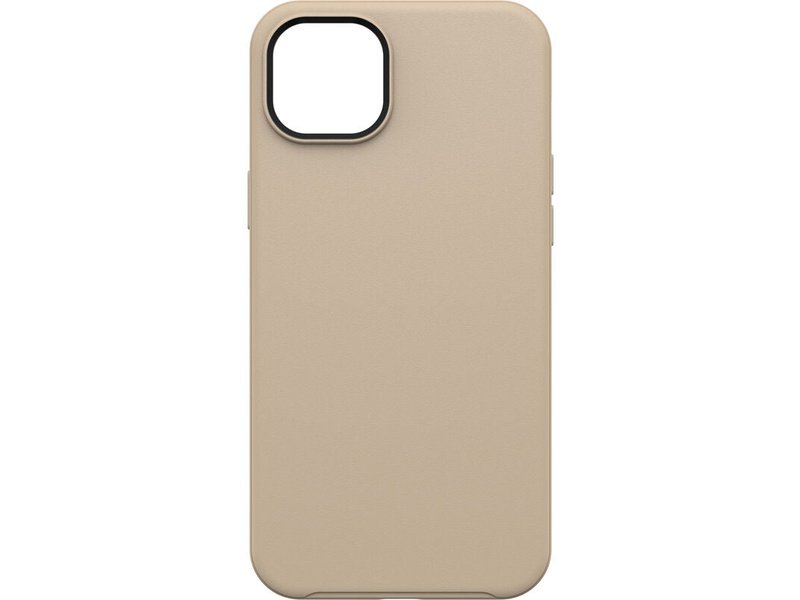 OtterBox iPhone 14 Plus Symmetry Series Antimicrobial Case Don't Even Chai Brown
