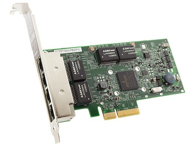 Lenovo Thinksystem Broadcom NetXtreme PCIE 1GB 4-Port RJ45 Ethernet Adapter