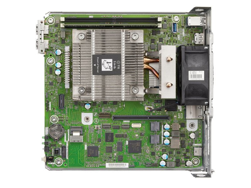 HPE ProLiant MicroServer Gen10 Plus v2 G6405 4.1GHz 2-core 16GB-U VROC 4LFF-NHP 180W External PS Server